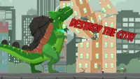 Hybrid Titan Rex: City Rampage Screen Shot 1