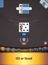 Blackjack Card Game Screen Shot 10
