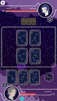 Pluto's Ascent: Celestial Card RPG Screen Shot 3