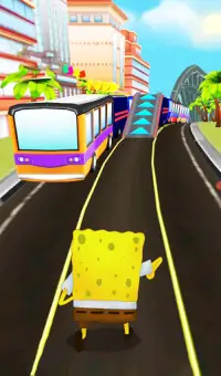 Sponge Subway Endless Run Screen Shot 1