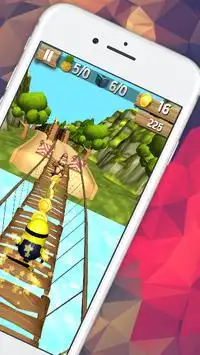 Banana Subway Rush for minion Screen Shot 0