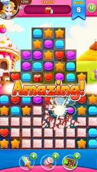 Candy Bomb - Match 3 games gratis Screen Shot 1
