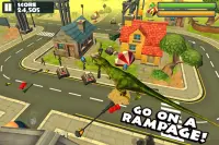 Jurassic Rampage: Smash City Screen Shot 0