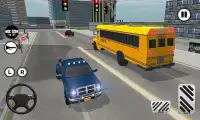 Modern City School Bus Driver Test: Learn To Drive Screen Shot 2