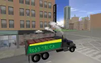 Euro Truck driving-world offroad cargo simulator Screen Shot 2