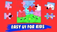 Jigsaw Pepa Puzzle Piggy Game Screen Shot 0