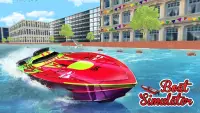 Boat Games Driving 3D Screen Shot 0