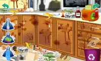 Уборка кухни принцесса игры Screen Shot 4