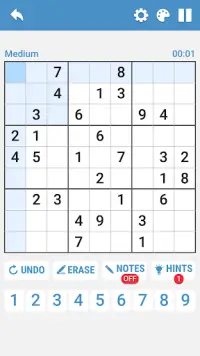 Sudoku Master Screen Shot 1
