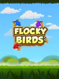 Flocky Birds Screen Shot 0