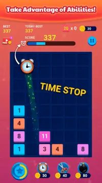 Merge Block: Number Merge Game Screen Shot 5
