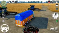 インドのトラックシミュレーター：貨物トラック Screen Shot 1