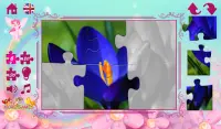Puzzle dla dziewczyn: kwiaty Screen Shot 2