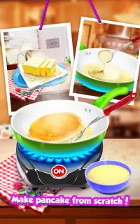 Pancake Maker: Fun Food Game Screen Shot 2