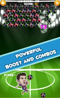 Bubble Soccer Shooter Games Screen Shot 1