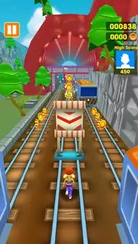 Subway Surfing Train Surf Runner Screen Shot 2