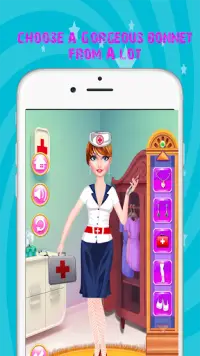Nurse Girl Dress Up Hospital Screen Shot 1