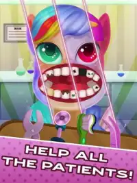 Tiny Pony Unicorn Dentist SIMULATOR Screen Shot 4