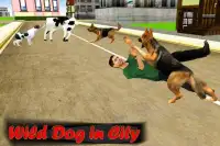 Angry Dog City Attack Sim Screen Shot 6