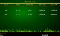 Cricket Betting Diary & Calc Screen Shot 7