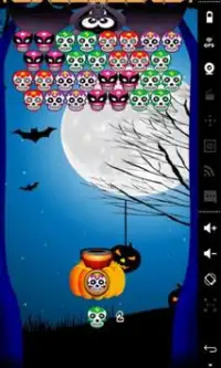 Bubble Shooter Halloween Game Screen Shot 7