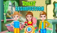 Membersihkan gadis toilet game Screen Shot 8