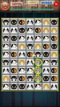 Cat Pop Match 3 Puzzle Screen Shot 6