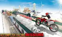 Điên Bike Stunts Train Thạc sĩ Tricky Screen Shot 3