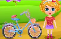 Sana Bicycle Ride - Girl Games Screen Shot 6