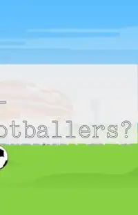 Who are You from Footballers? Take the test! Screen Shot 2