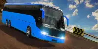 Uphill Off Road Driving Bus Game Simulator Screen Shot 0