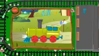 赤ちゃんのパズル：列車 Screen Shot 1