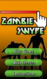 Zombie Swype Screen Shot 0