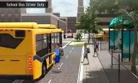 Schoolbus treinador Simulator Screen Shot 3