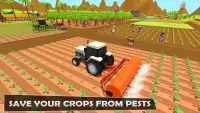 เครื่องคราดหญ้า Farming Harvester 3: Fields Simula Screen Shot 6