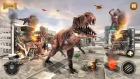Dinosaur Rampage Attack Games Screen Shot 2