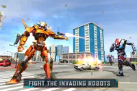 Car Robot Transforming Game Screen Shot 2