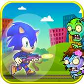 Adventur...Sonic attack Run vs Zombie boom