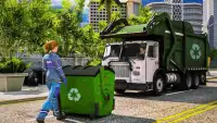 ألعاب محاكاة الحياة في المدينة: قيادة شاحنة القمام Screen Shot 2