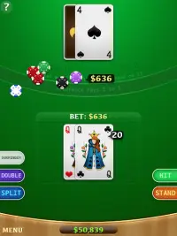 Blackjack Screen Shot 5