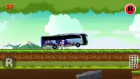 bus hill climb simulator games Screen Shot 1