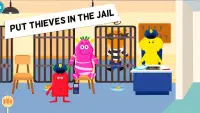 My Monster Town - Police Station Games for Kids Screen Shot 2
