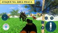 Dinossauros da selva caçador fps jogo de tiro Screen Shot 1