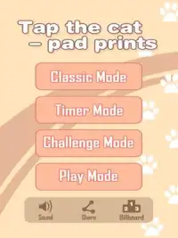 Tap the cat-pad prints 猫爪印 Screen Shot 11