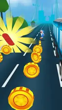 Subway Doraemon Super Dash: Doramon, Doremon Game Screen Shot 5