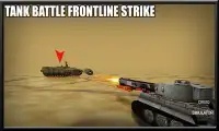 Batalha Tanque Frontline Strike: WW2 War Simulator Screen Shot 3