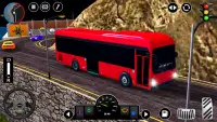 タウンバスシミュレーターバスゲーム Screen Shot 1