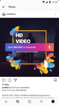 Video Downloader for Instagram Screen Shot 2