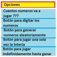 Simulación juego de la loteria Screen Shot 0