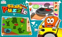 Marbel Shape Puzzle Kids Games Screen Shot 2